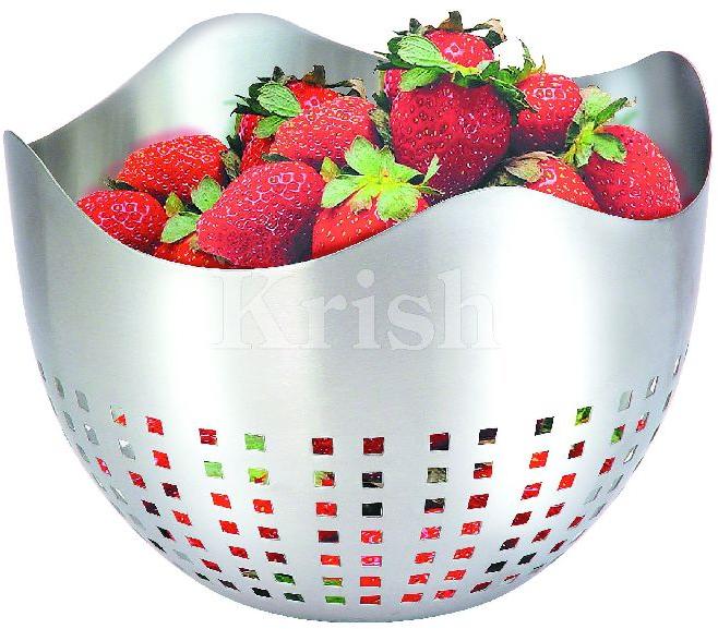 Flora Fruit Bowl With Square Cutting, Features : Attractive Design, Buffet Specials, Durable, Eco-friendly