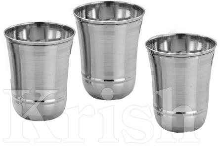 Polished Plain Stainless Steel Flower Bedded Tumbler, Certification : ISO-9001:2015, SGS, TUV, INTERTEK