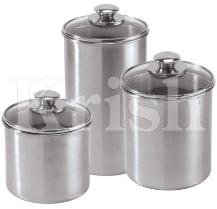 Glass Lid Canister Sets