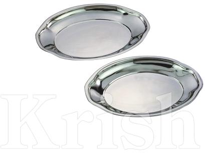 Plain Steel India King Tray, for Serving