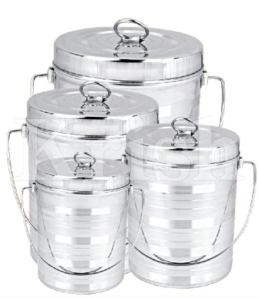 Stainless Steel Kaddi Dabba, for Carrying Milk, Feature : Durable, Fine Finishing, Light Weight, Rust Resistant