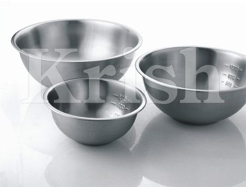 Coated Stainless Steel Measuring Bowl, Feature : Attractive Design, Buffet Specials, Durable, Eco-friendly