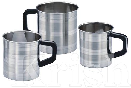 Polished Plain Stainless Steel Mug With Bakelite handle, Style : Antique