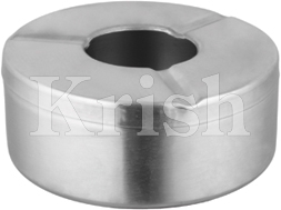 Polished Plain Metal Open Lid Ash Tray, Style : Morden