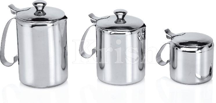 Premium Tea Pot Set- 3 Pcs, Feature : Eco Friendly, High Strength, Hotness Long Time, Light Weight