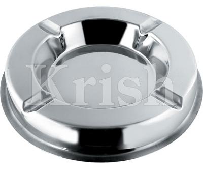 Polished Plain Metal Round Deluxe Ash Tray, Style : Morden