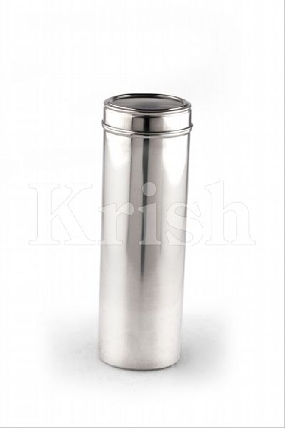 Round See Through Lid Pasta Canister, for Packaging Use, Storage Use, Pattern : Plain