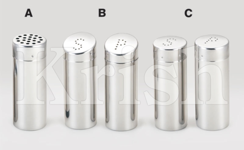 Stainless Steel Slim Shakers, for Home, Hotel, Restaurant, Feature : Dishwasher Safe, Durable, High Quality