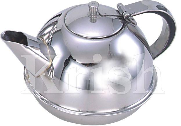 Stainless Steel Non Coated Solo Tea Pot, Feature : High Strength, Hotness Long Time, Light Weight, Seamless Finishing