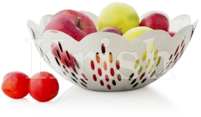 Tango Fruit Bowl With Leaves Cutting, Features : Attractive Design, Buffet Specials, Durable, Eco-friendly