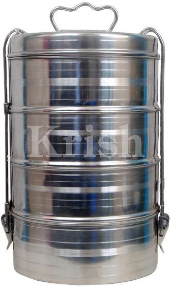 Polished Stainless Steel Thai Wire Tiffin, for Food Packing, Feature : Durable, Eco Friendly, Good Quality