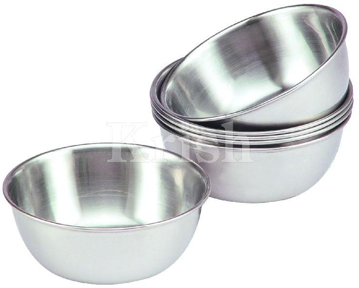 Round Coated Stainless Steel vegetable bowl