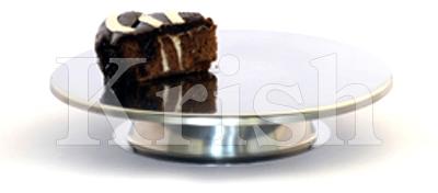 Round Polished Steel Welded Cake Stand Economic, for Hotel, Restaurant, Pattern : Plain