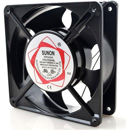 XENON Server Rack Fan, Color : Black