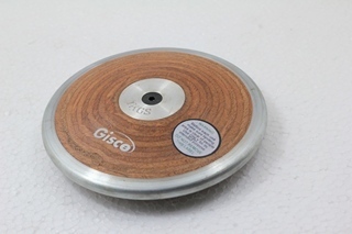 0.750 kg - 2.00 kg Lo spin wood / Steel Rim Laminated Discus, Shape : Round