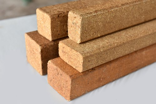 compressed wood block