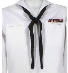 Cotton Navy White Uniform, Size : S, L, XL