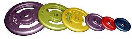 Rubberized Barbell Plate