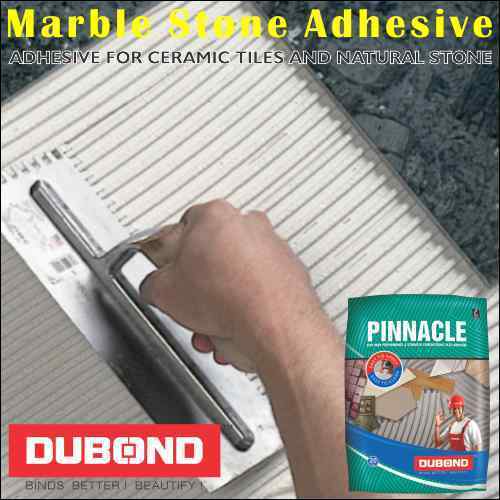 Dubond marble adhesive, Feature : Water Resistant