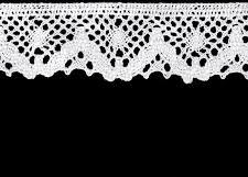 Cotton Trimming Lace, for Fabric Use, Length : 12inch, 18inch, 6inch