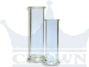 Round Glass Gas Jar, for Chemical Laboratory, Feature : Elegant Design, Fine Finish, Light Weight