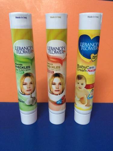 Cream Packaging Laminated Tube, Size : 13mm, 16mm, 19mm, 22mm, 25mm, 28mm, 30mm, 32mm, 35mm, 38mm