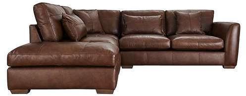 Leather Corner Sofa Set, for House, Office 