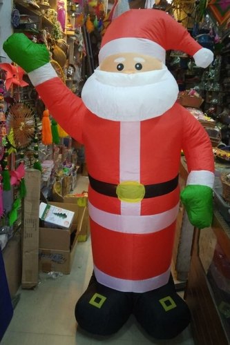 Good Santa Claus Figurine, for Entrance decoration, Size : 6 ft