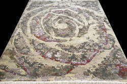 Woolen Jaipuri Design Carpets, Color : Multi Color