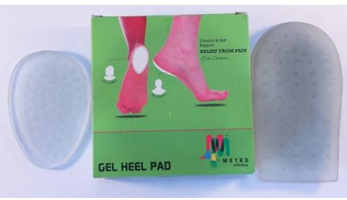 Silicone White Gel Heel Pad, Size : M, XL