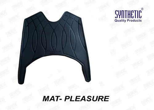 Synthetic Plain Rubber Pleasure Scooty Mat, Size : Standard