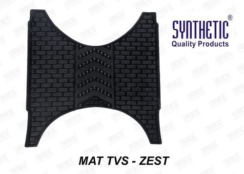 Synthetic Plain Rubber TVS Zest Mat, Size : Standard