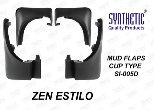 Synthetic Rubber Zen Estilo Mud Flaps, Size : Standard