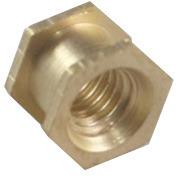 Brass Hex Mould Insert