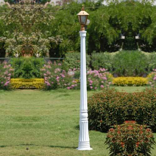 FRP lamp pole, Color : White