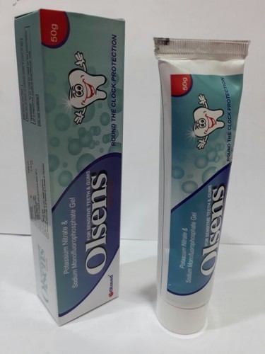 Olsens Paste Tooth Gel, Packaging Size : 50 gm