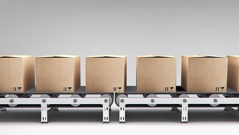 Nylon Corrugated Box Conveyor Belt, for Moving Goods, Loading Capacity : 45-50kg