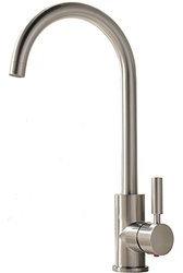 Polished Stainless Steel Sink Faucet, for Sanitary Fitting