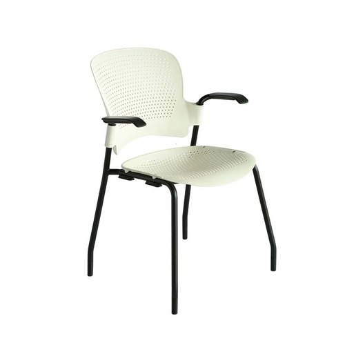 Plastic Office Chair, Color : White