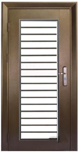 Polished Plain Metal safety door, Shape : Rectangular