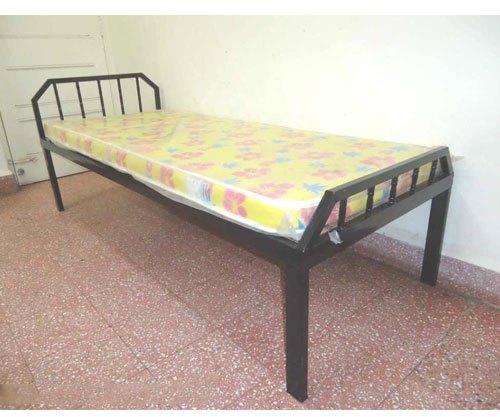 Mild Steel hostel bed, Size : 6 feet x 2.5 feet