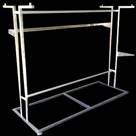 Stainless Steel Apparel Display Stand, for Supermarket
