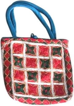Kossum Embroidery Trendy Zari Bag, Capacity : 5L