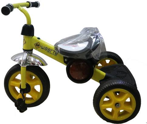 Sara Traders Steel Plastic Kids Tricycle, Color : Yellow