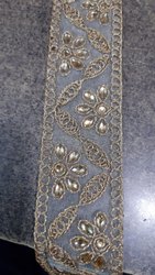 Prince creation Velvet Designer Lace, Width : 2.5 inch