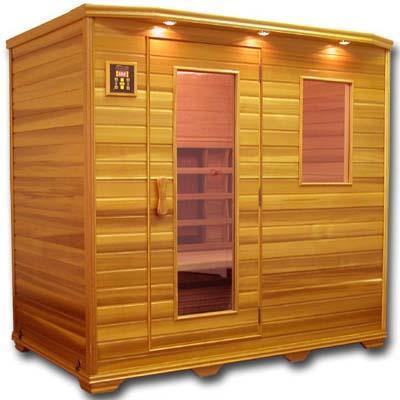 Sauna Bath Cabinet, Color : Brown