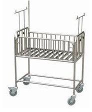 Polished Stainless Steel Baby Cot, Size : 4x6ft, 6x8ft