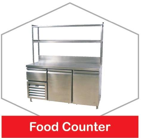 Stainless Steel Food Counter