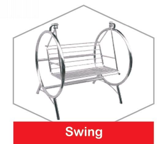 Stainless steel swing, Size : Standard Size