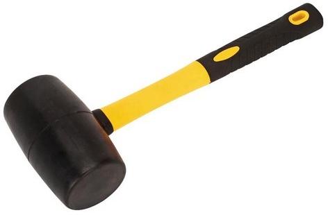 Stanley Wooden Handle Rubber Hammer